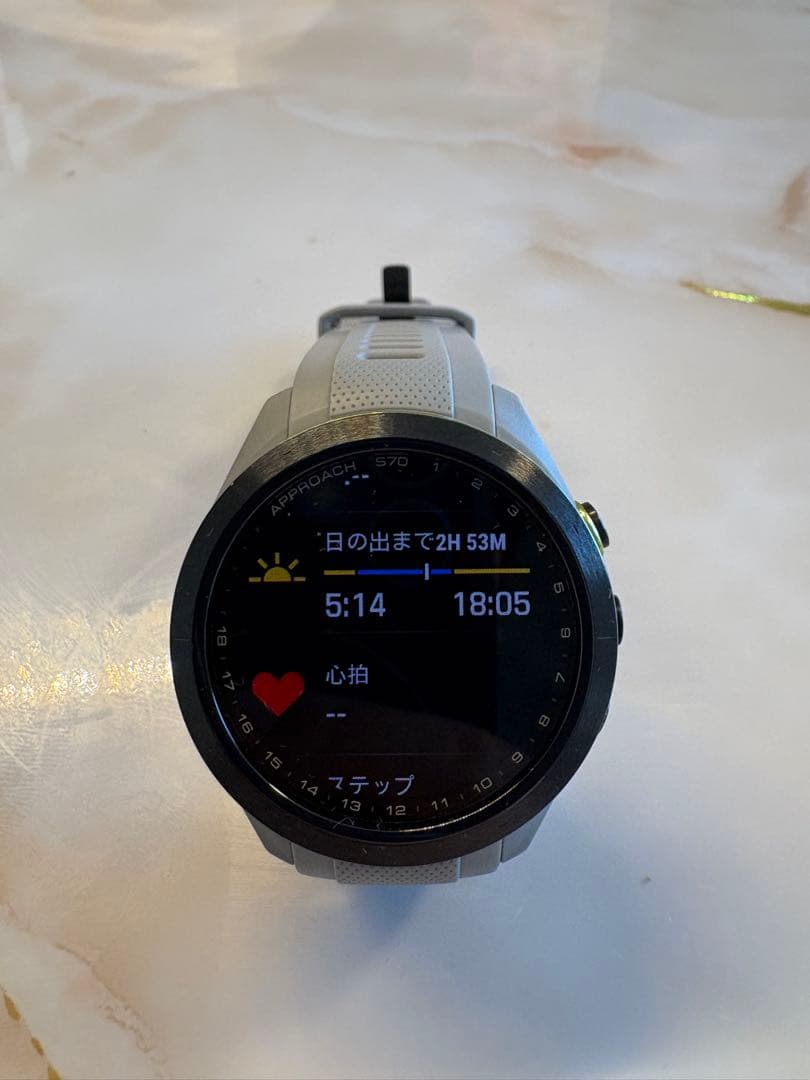Garmin Approach S70 42mm グレー　ガーミンアプローチ