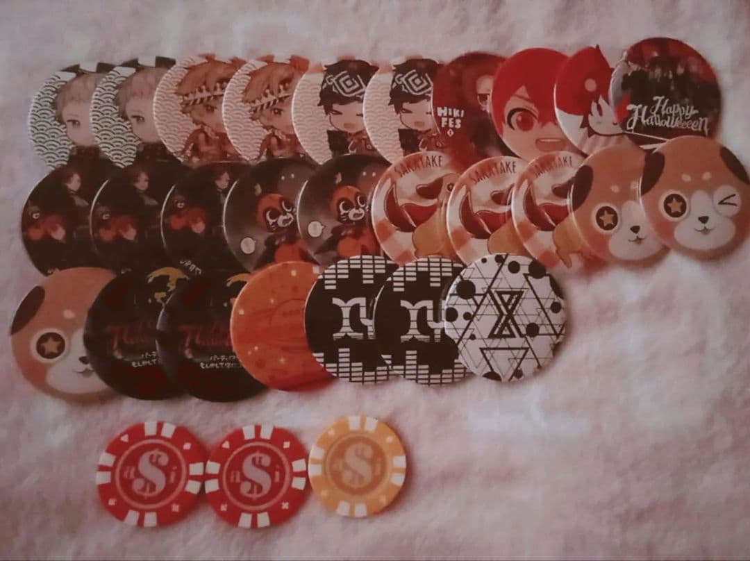 あほの坂田缶バッジまとめ売り