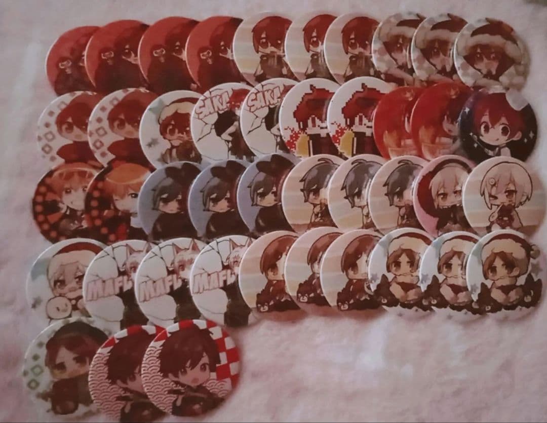 あほの坂田缶バッジまとめ売り