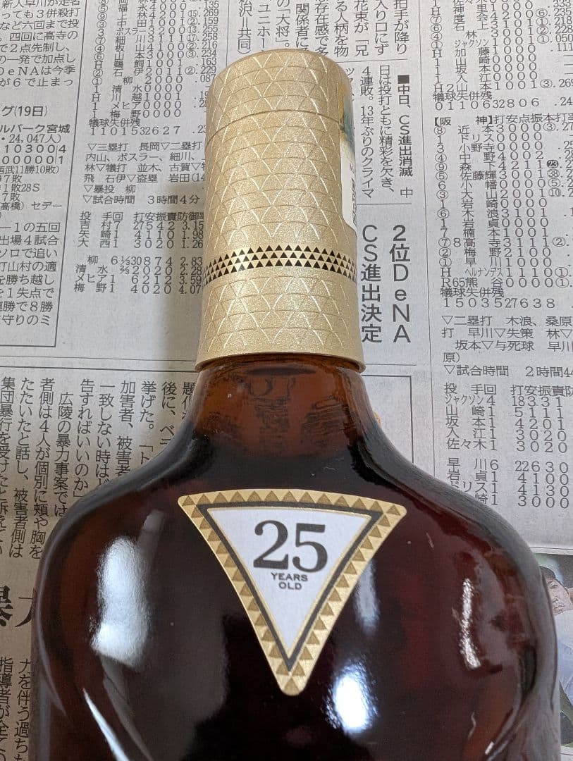 新品未開封 マッカラン25年 専用木箱入り2023 スコッチウイスキー 正規品