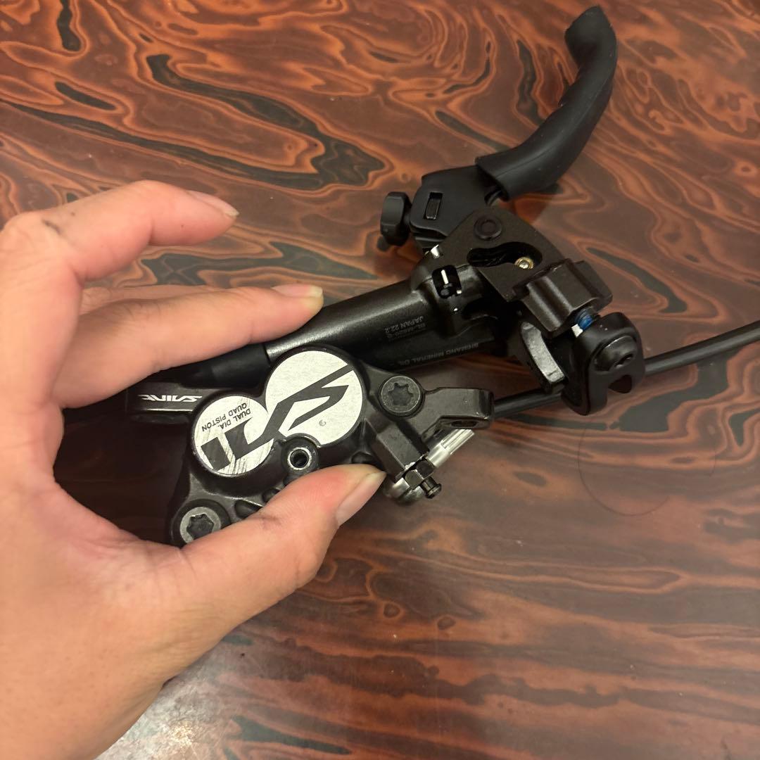 Shimano saint リアブレーキブラック