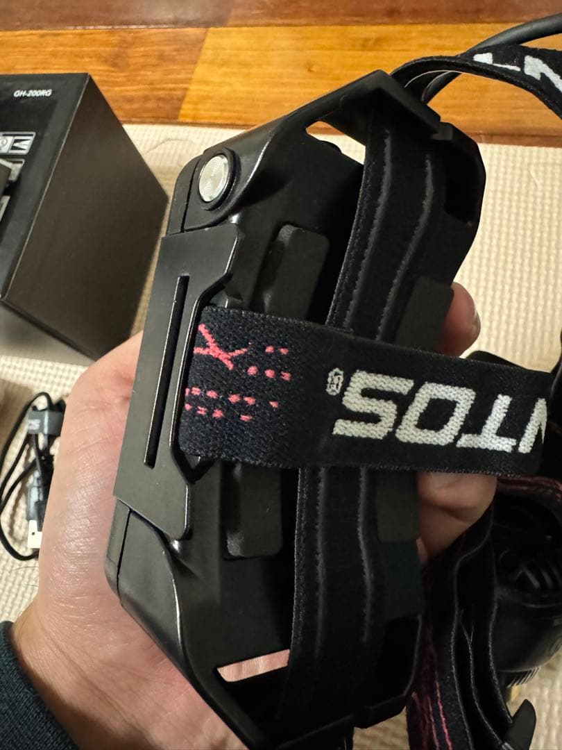 【美品】GENTOS GH-200RG ヘッドライト