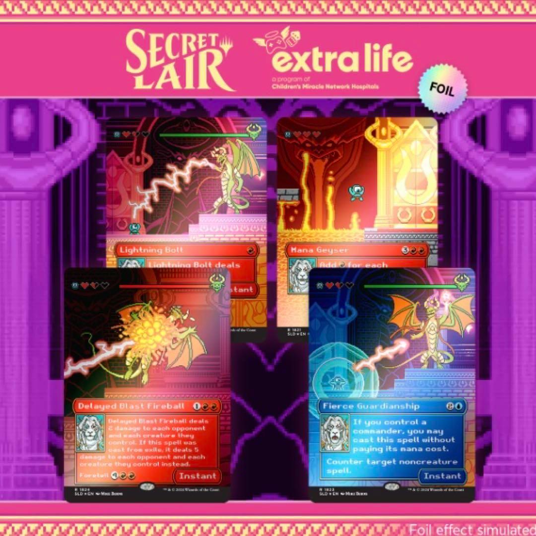 マジック：ザ・ギャザリング Pixel Perfect | Extra Life 2024 Foil