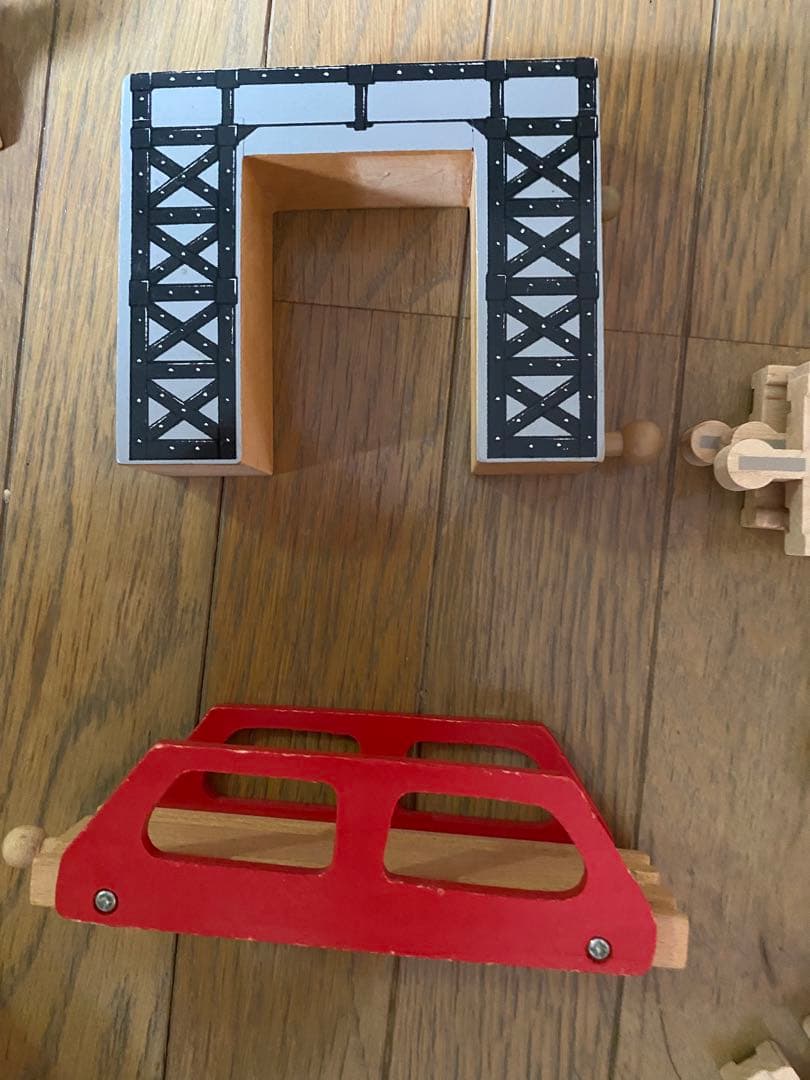 木製おもちゃ　トーマス達　ホスピタル　レール、飛行機、まとめ売り