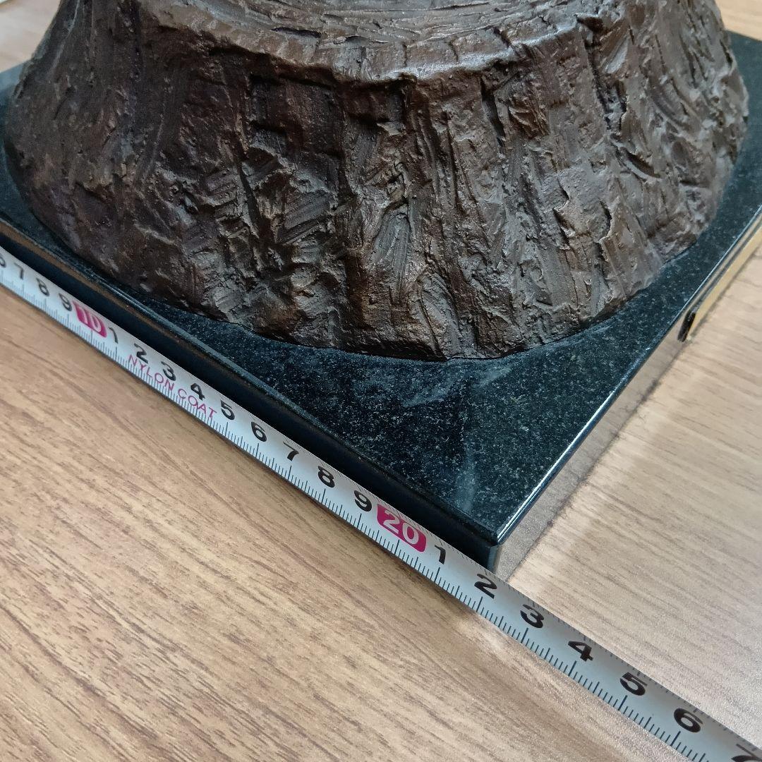 玉野勢三　ブロンズ　高さ約55cm　彫刻　銅像　置物
