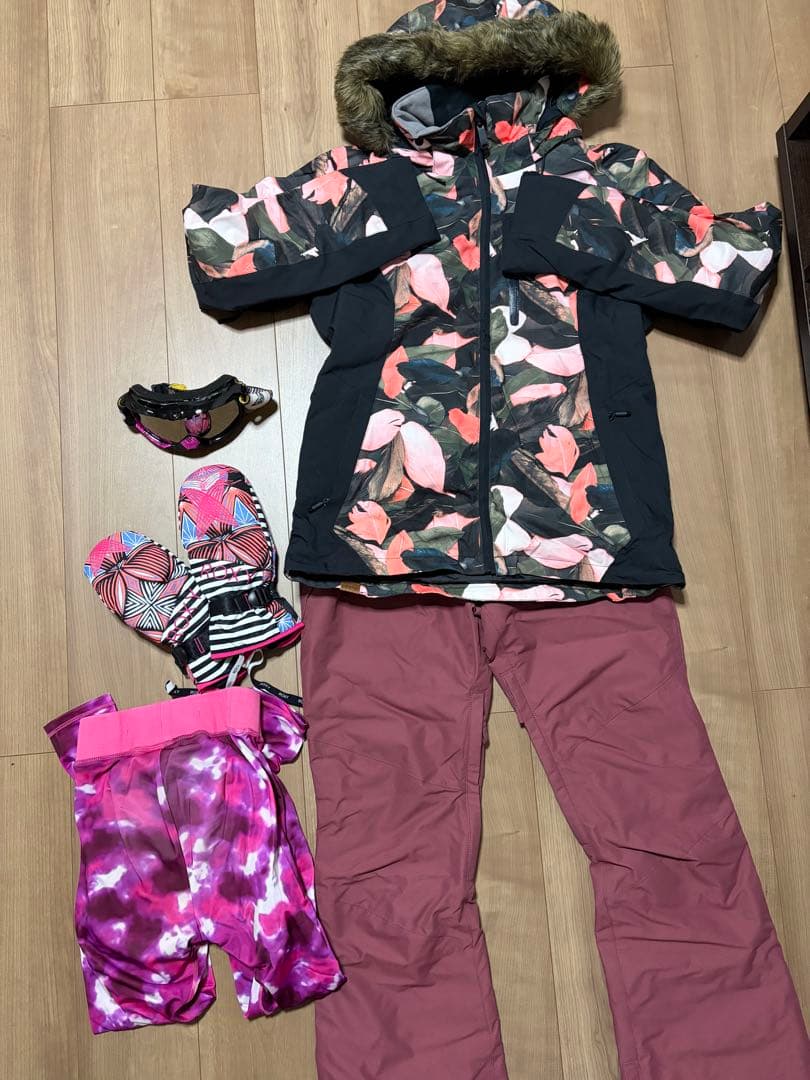 ROXY BILLBONGスノーボードウェア 5点セット