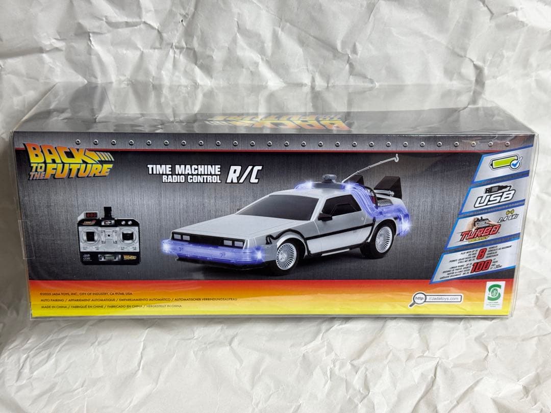 Jada Toys バックトゥザフューチャー 1/16 デロリアン ラジコン