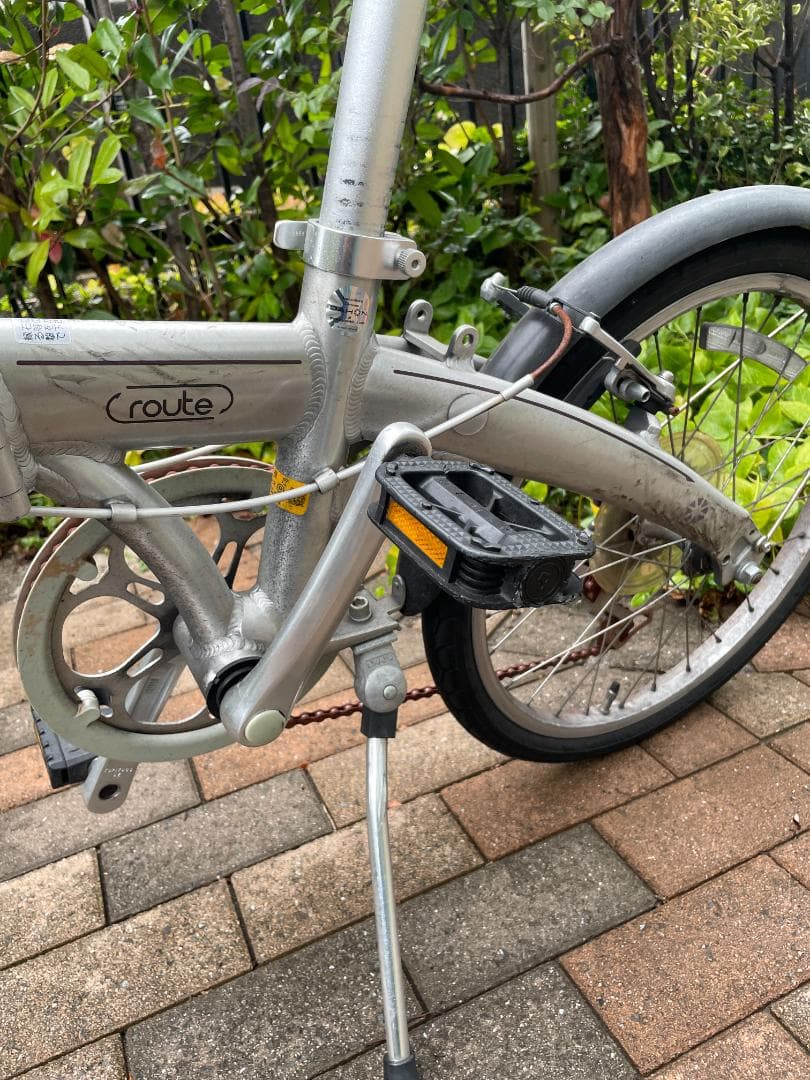 【ジャンク】DAHON route 折りたたみ自転車｜東京都江東区引き取り限定