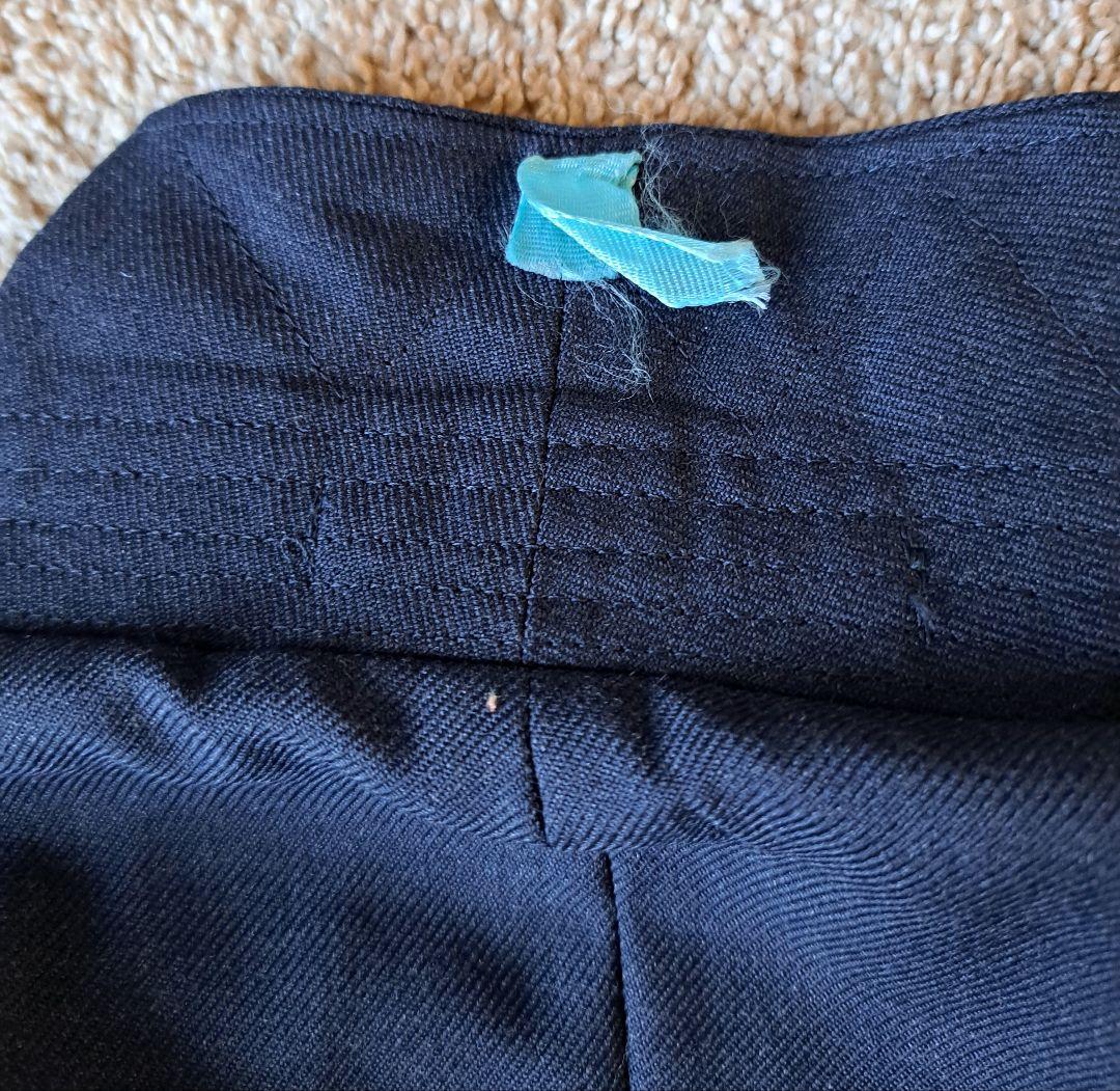 国鉄動力車乗務員　制服(冬)　細身第1号形　未使用上下組　鉄道　S49