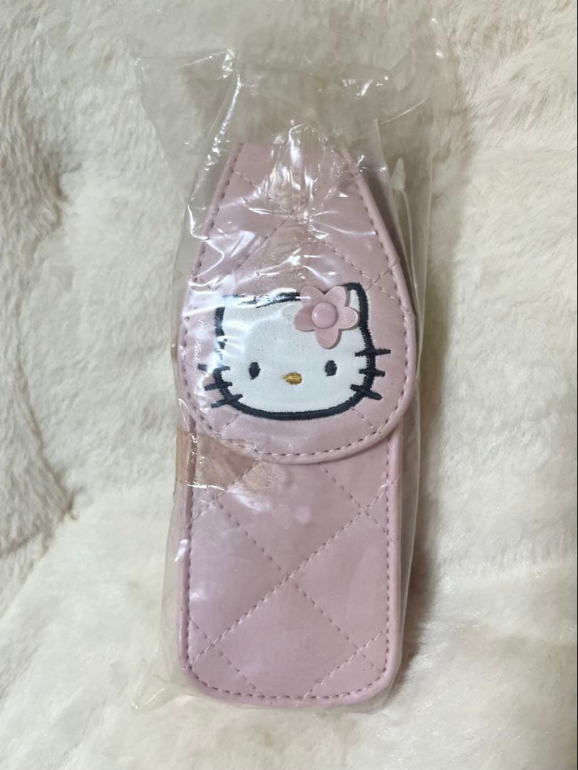 未使用★1997年 超希少 ピンクキルト キティ 当時物 ケース