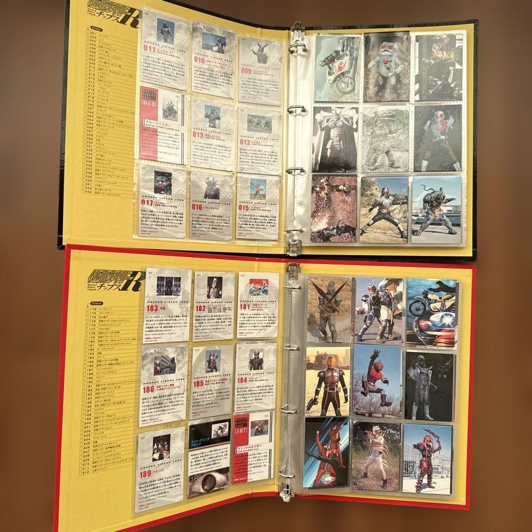 仮面ライダー チップスR カード◇第１記録、第２記録 カルビー×マガジンZ