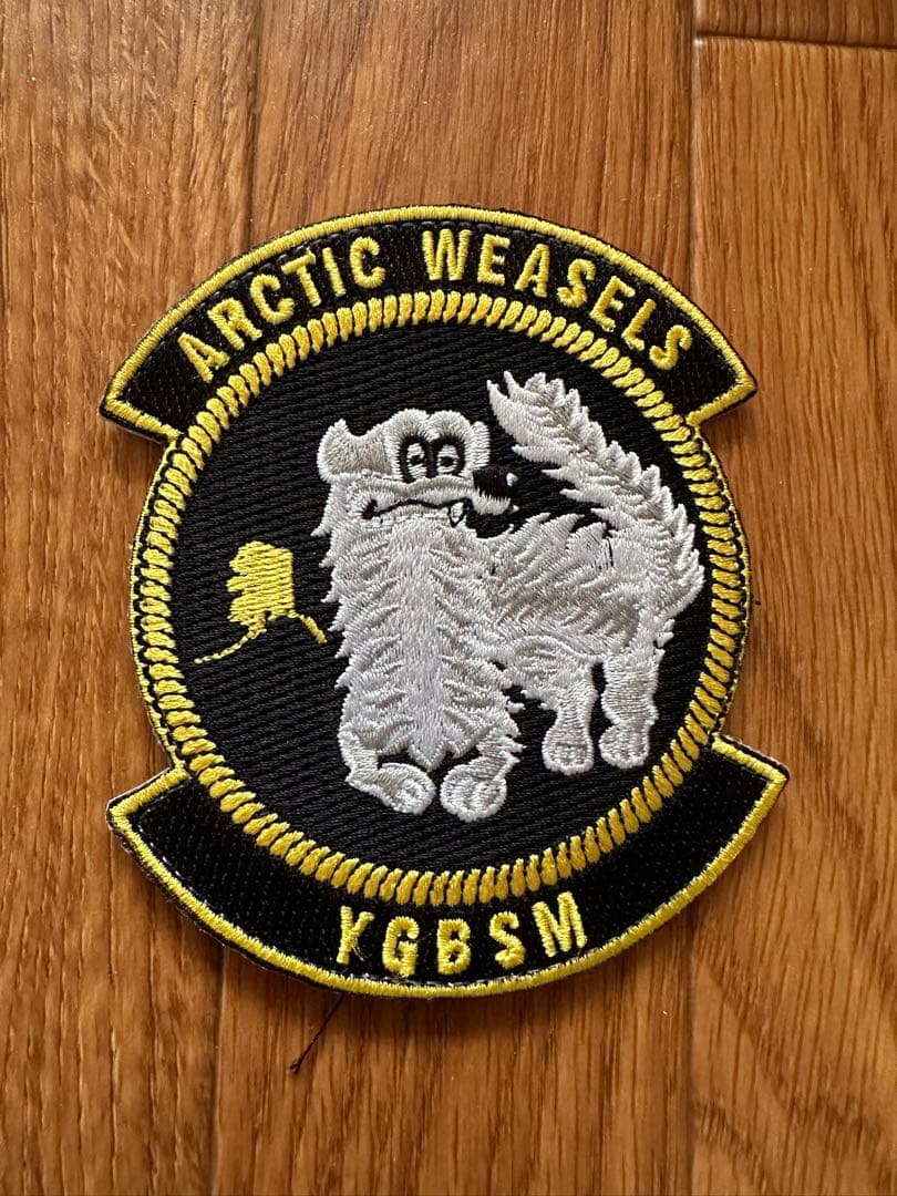 三沢基地　14FS SAMURAI WOOD パッチセット