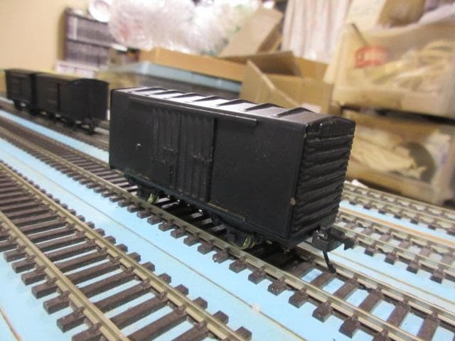 有蓋貨物列車セット （ワム系）HOゲージ（金属製・カツミ/エンドウ/つぼみ堂製）