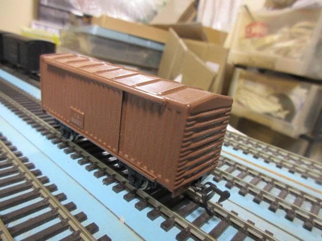 有蓋貨物列車セット （ワム系）HOゲージ（金属製・カツミ/エンドウ/つぼみ堂製）