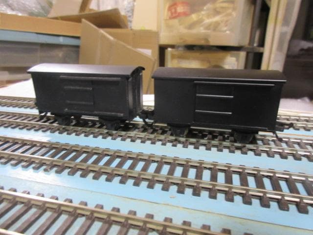 有蓋貨物列車セット （ワム系）HOゲージ（金属製・カツミ/エンドウ/つぼみ堂製）