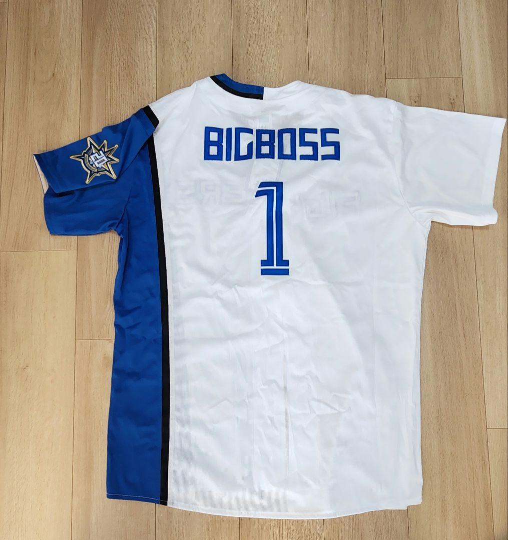 新品タグ付き BIGBOSS レプリカユニ　北海道移転20周年記念ロゴ L