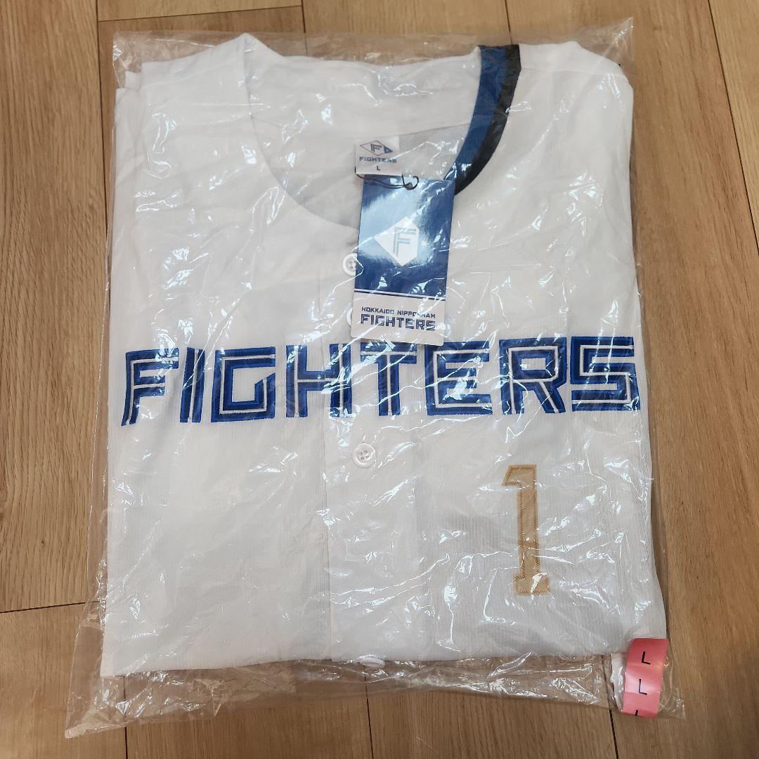 新品タグ付き BIGBOSS レプリカユニ　北海道移転20周年記念ロゴ L