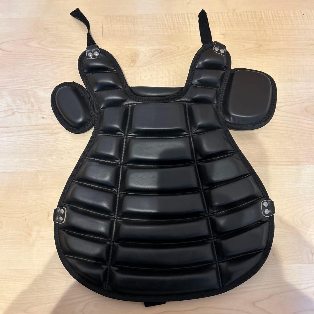 キャッチャー防具　3点セット　ブラック