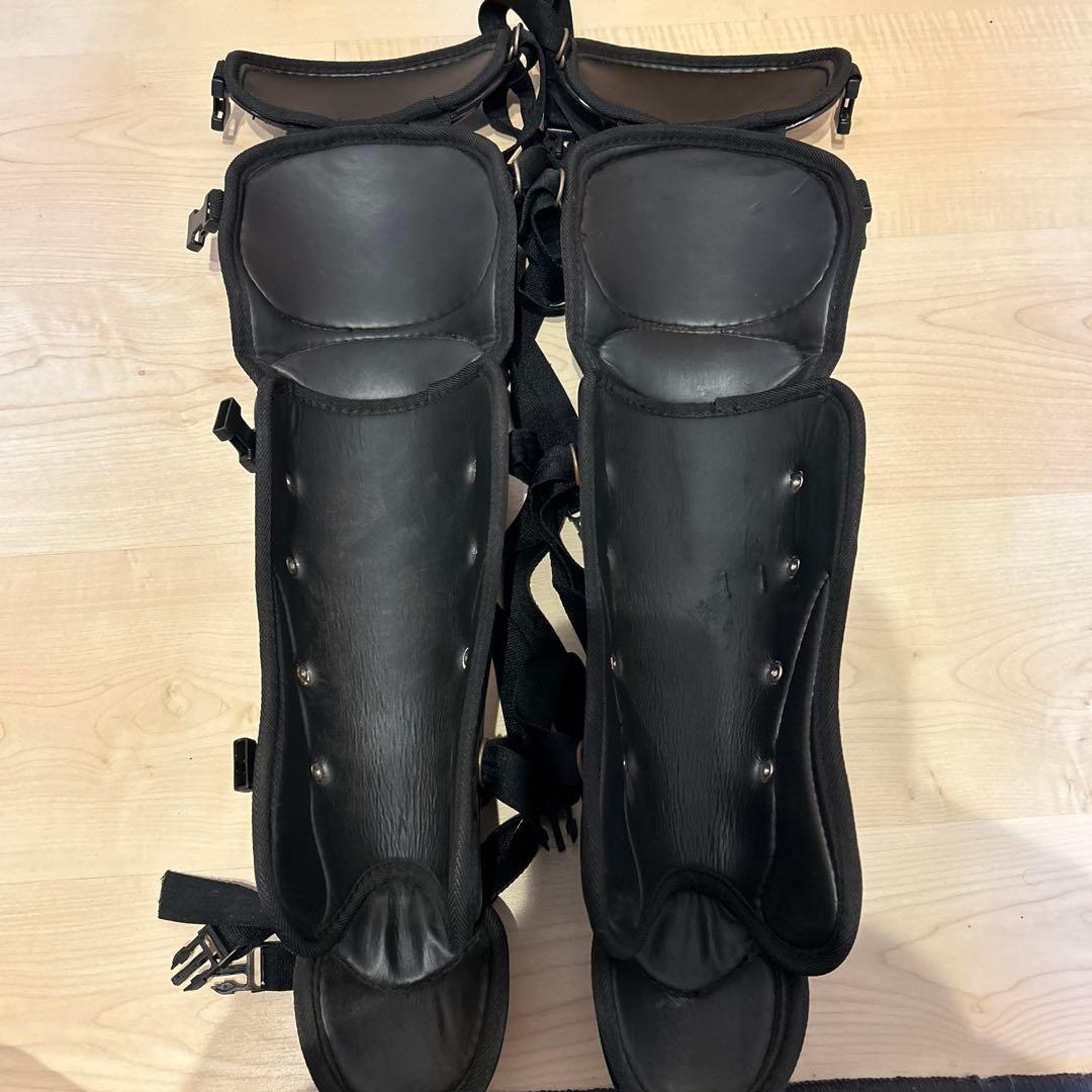 キャッチャー防具　3点セット　ブラック