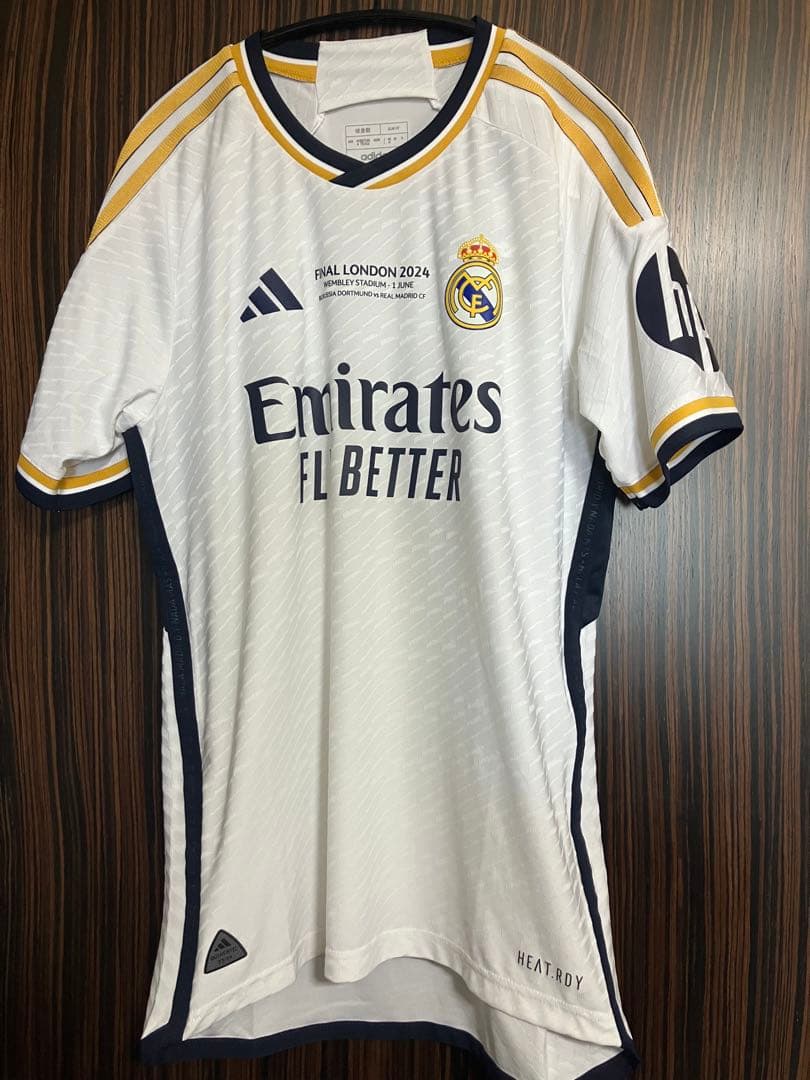 【正規品】 23/24 レアルマドリード CL決勝ユニフォーム オーセンティック