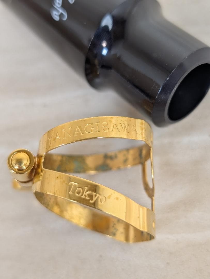 ヤナギサワ　サックス　マウスピース　4　リガチャー　アルトサックス　セット