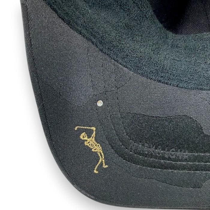 マーク＆ロナ 日本製 スカルワッペン 迷彩 カモフラ キャップ 帽子 ゴルフ