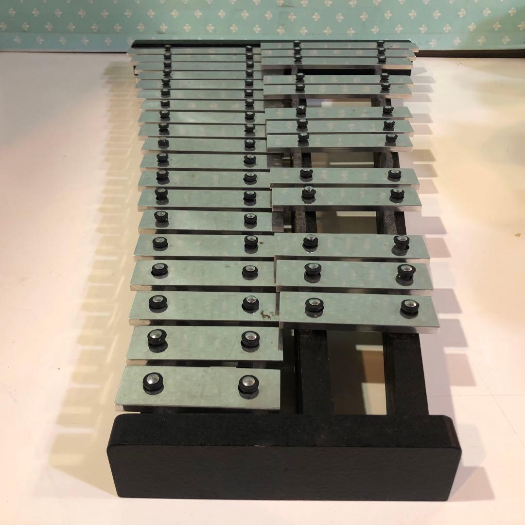 日本製 Saito サイトー 斉藤製作所 グロッケン 鉄琴 32鍵盤 マレット付