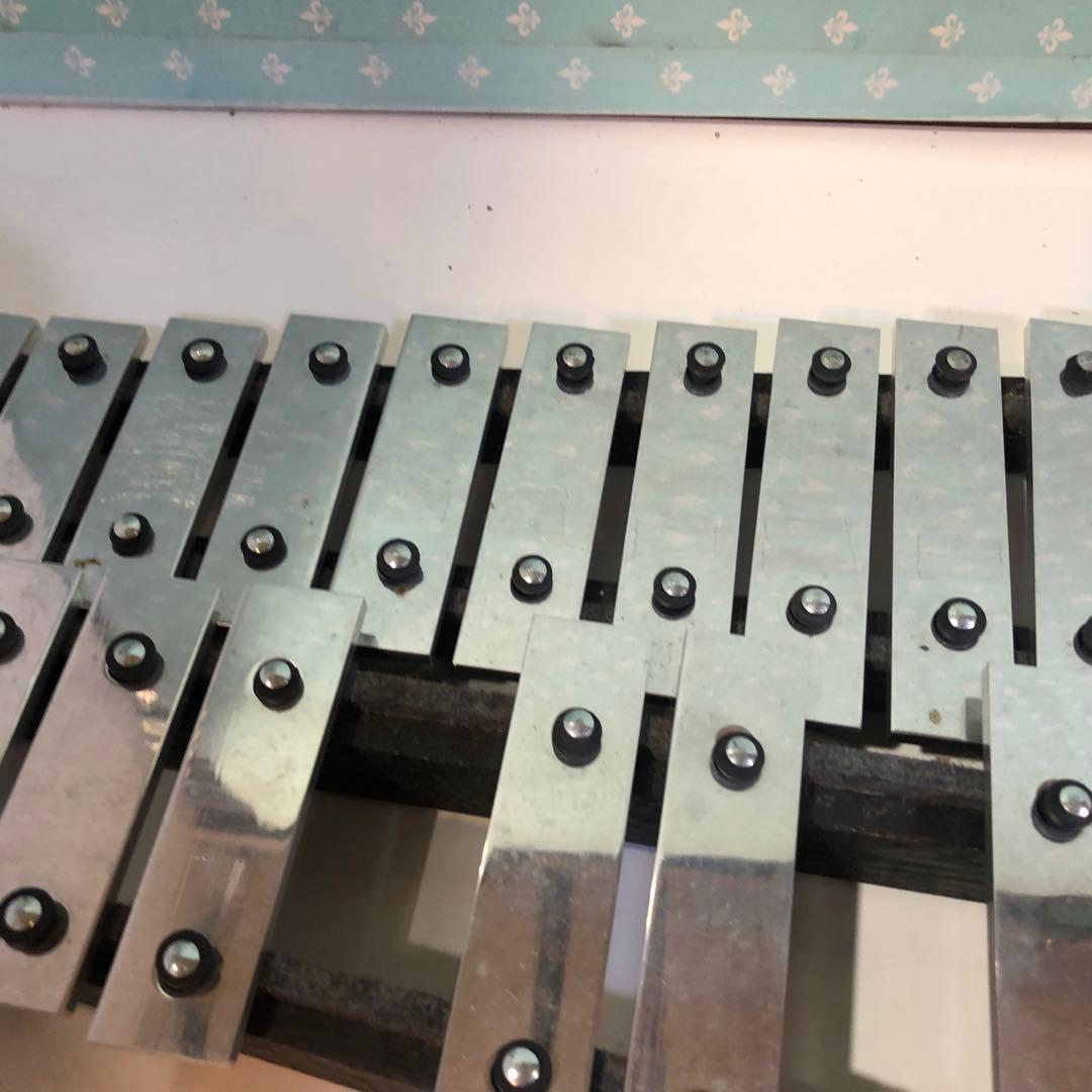 日本製 Saito サイトー 斉藤製作所 グロッケン 鉄琴 32鍵盤 マレット付