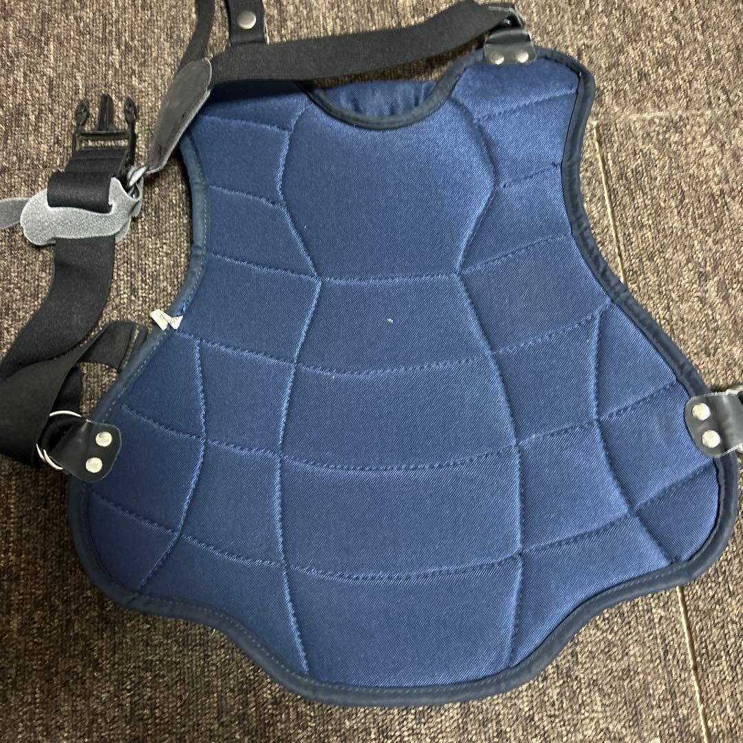 少年軟式キャッチャー防具セット ネイビー フリーサイズ