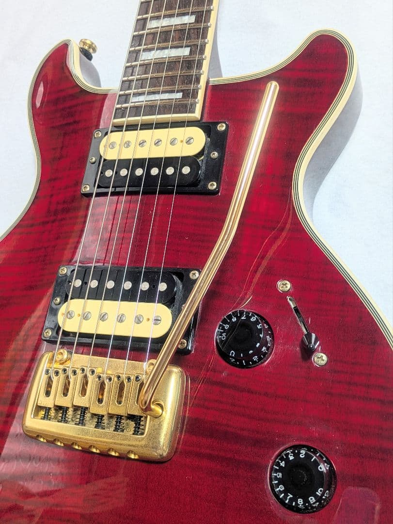 ギター GrassRoots Knight G-KT-50C See Thru Red