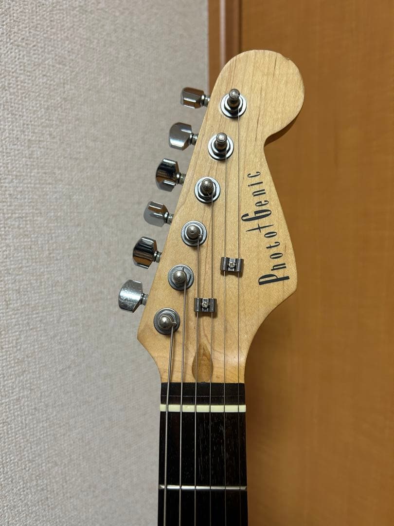 PhotGenic ストラトキャスタータイプ黒 各部調整済み