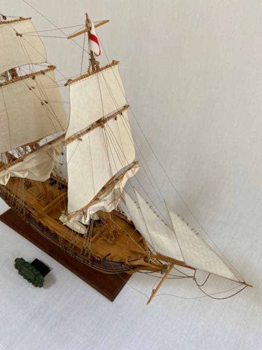 帆船模型　英国軍艦（フリゲート艦）