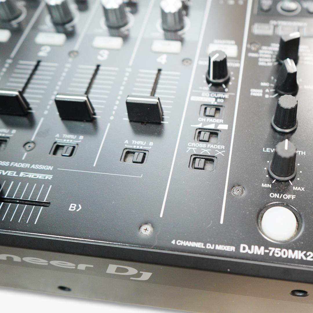 美品 Pioneer DJ DJM-750mk2 ミキサー パイオニア 箱あり