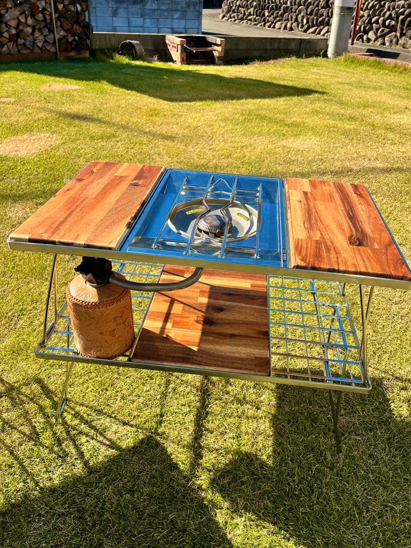 キャンピングムーン ステンレス IGT マルチラック