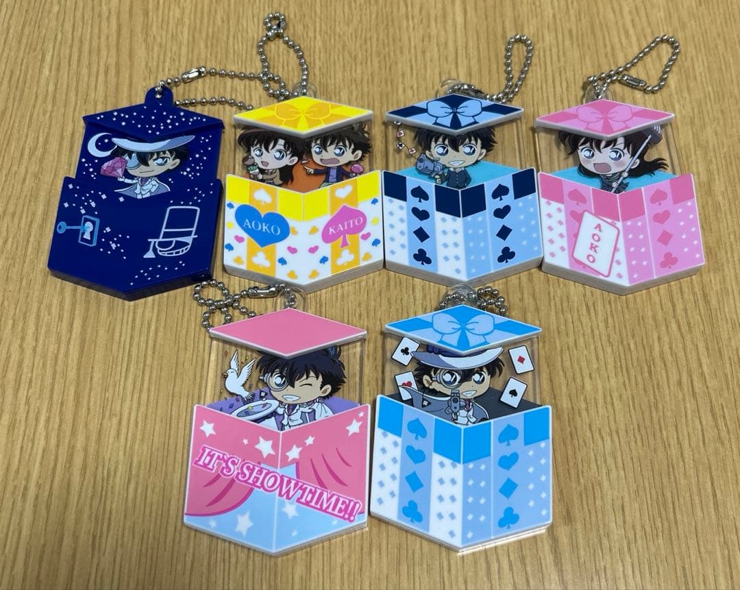 まじっく快斗1412 怪盗キッド キャラ箱 キーホルダー 黒羽快斗 中森青子