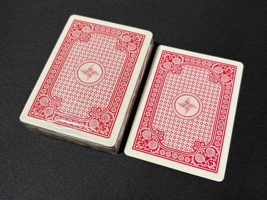 新品未使用 Bicycle Racer Back 赤 オールド レーサーバック