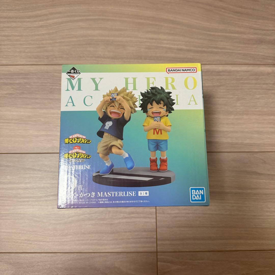 一番くじ 僕のヒーローアカデミア 連なる星霜D賞 いずく　かつき　フィギュア