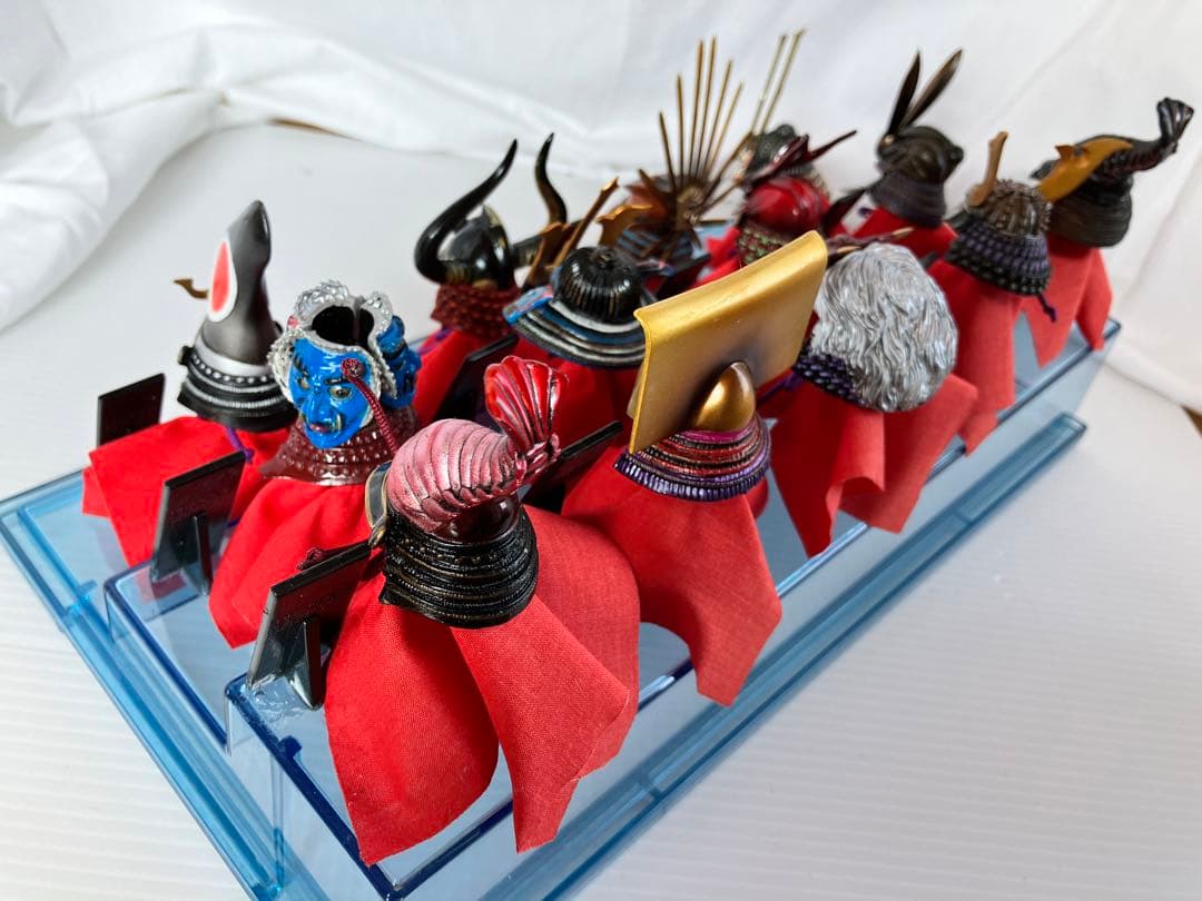 兜ミニチュアコレクション　戦国武将　武具　甲冑
