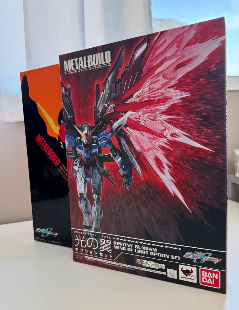 メタルビルド　デスティニーガンダム　ハイネ機(光の翼付き)