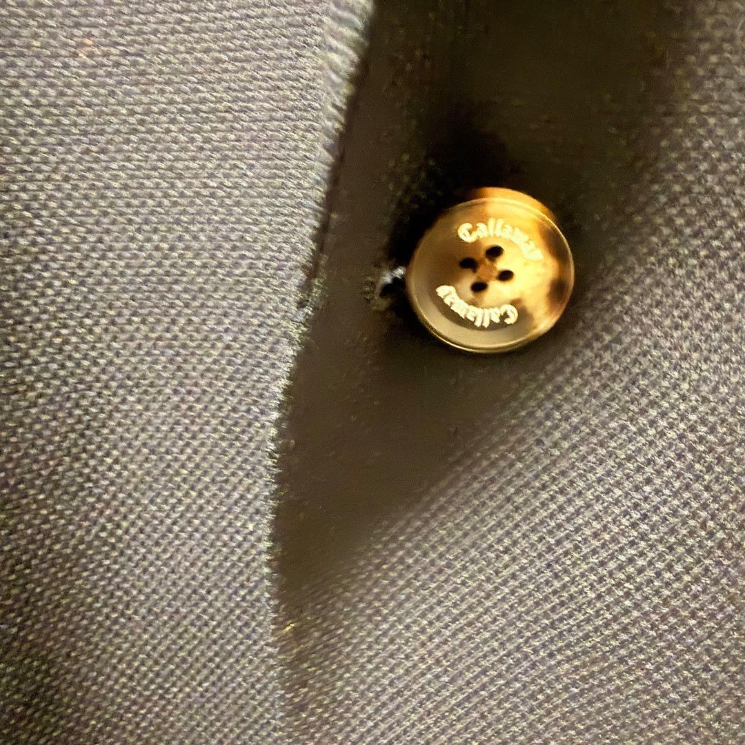 美品　callaway golf ネイビーテーラードジャケット