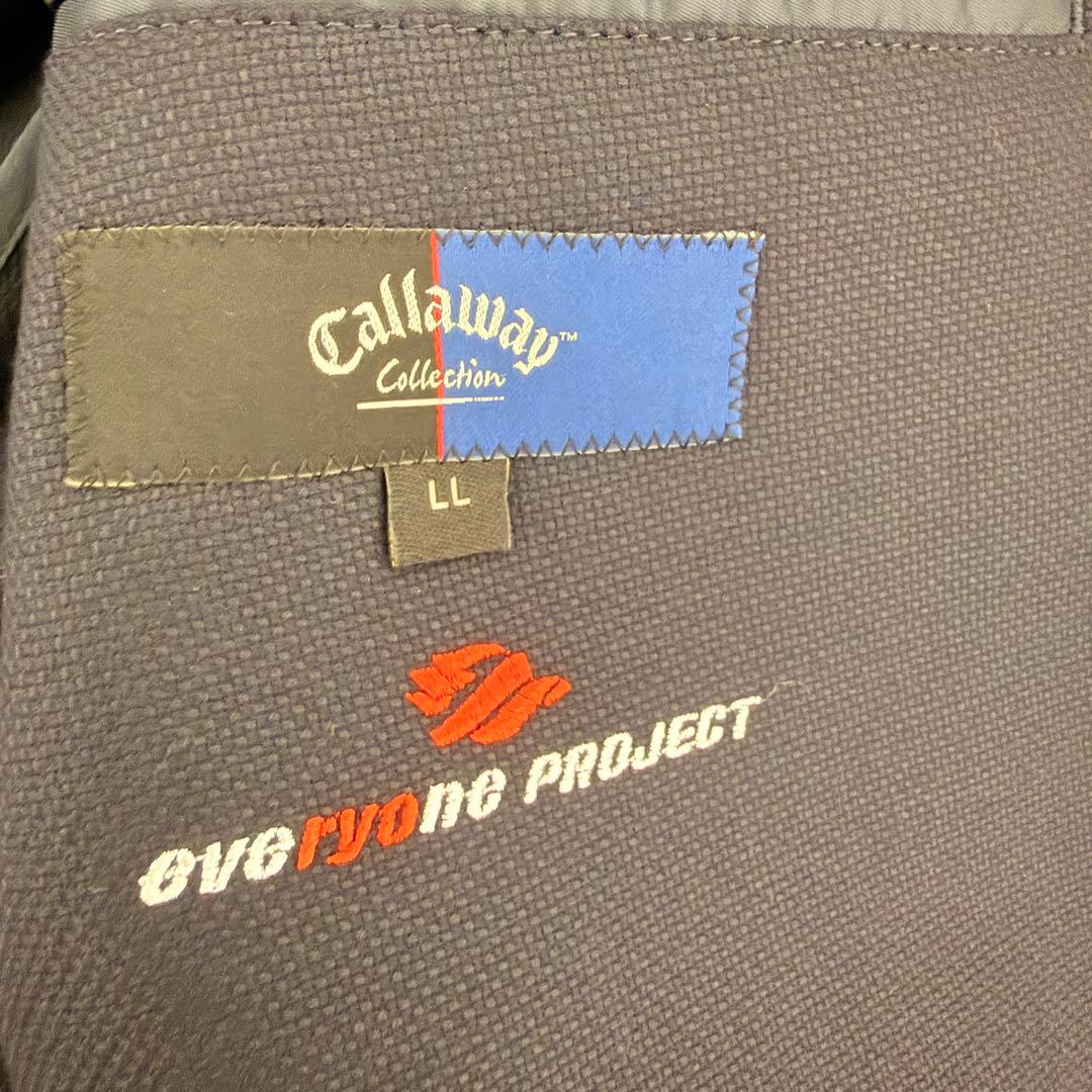 美品　callaway golf ネイビーテーラードジャケット