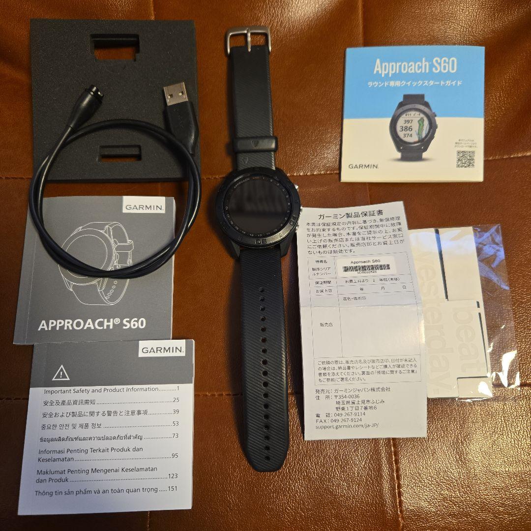 Garmin Approach S60 GPSゴルフウォッチ