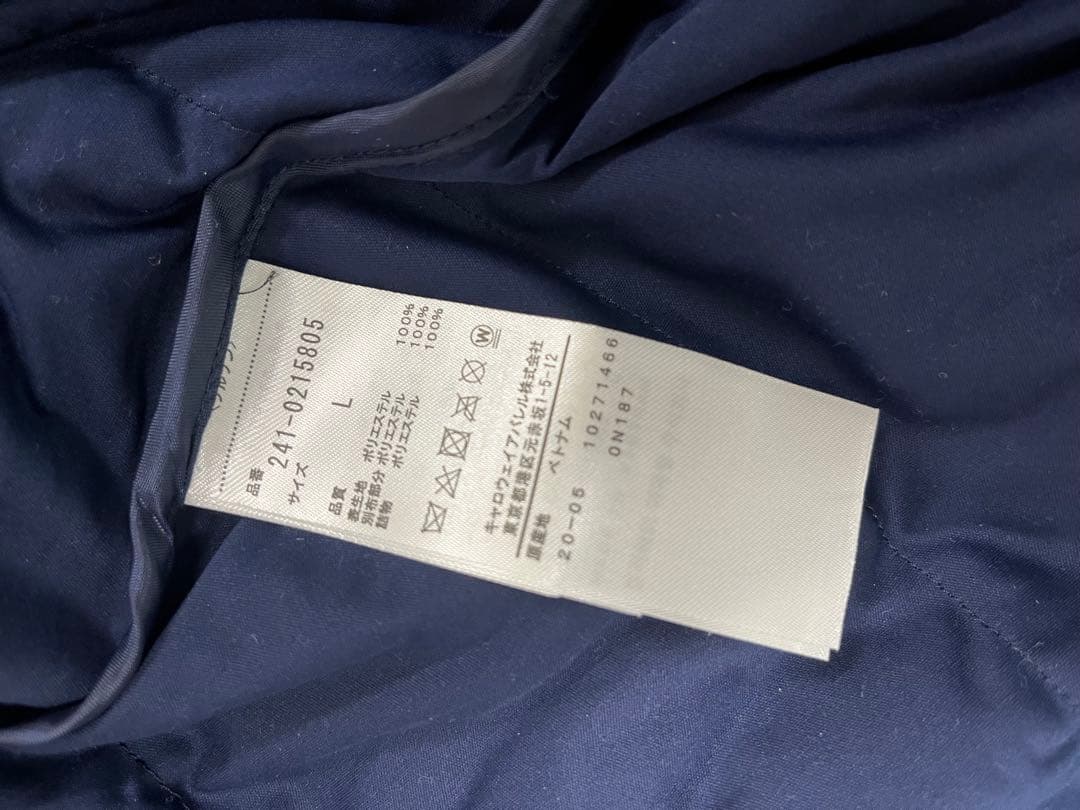 Callaway 千鳥柄　中綿ブルゾン　ジャケット　新品