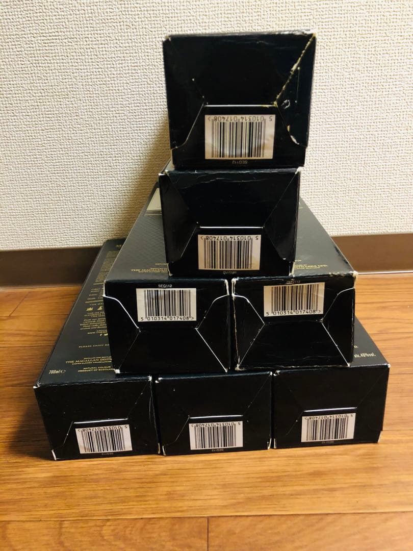 【新品未開封】マッカラン12年　シェリーオークカスク　7本セット