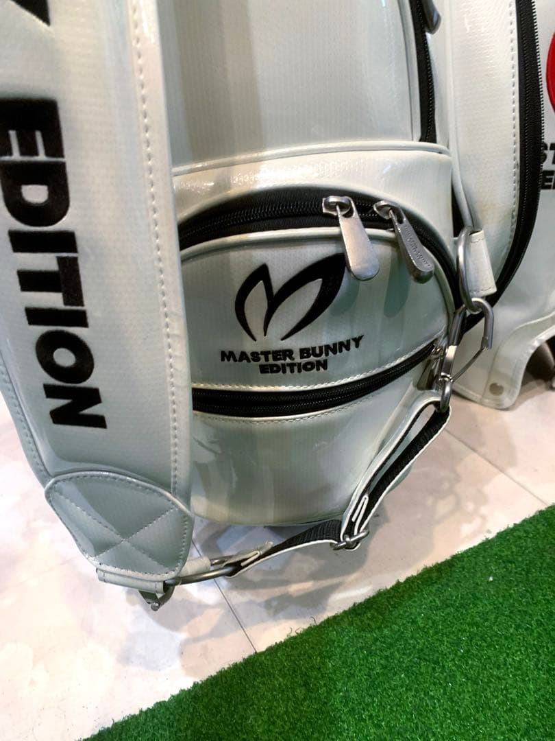 希少　良品　正規品　マスターバニー　パーリーゲイツ　キャディバッグ　3点式プロ