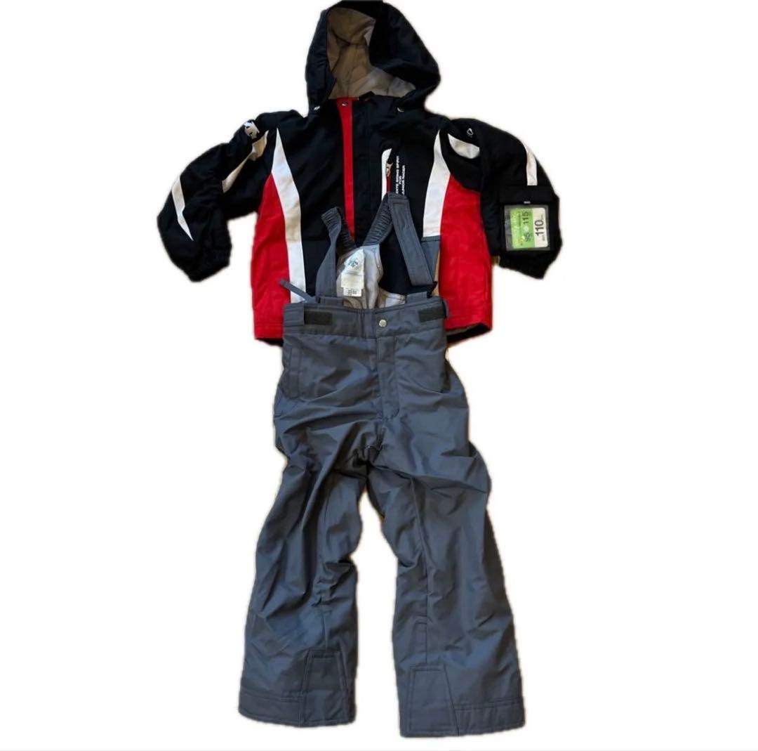 DESCENTE スキーウェア 上下セット 110cm 120cm 2着セット