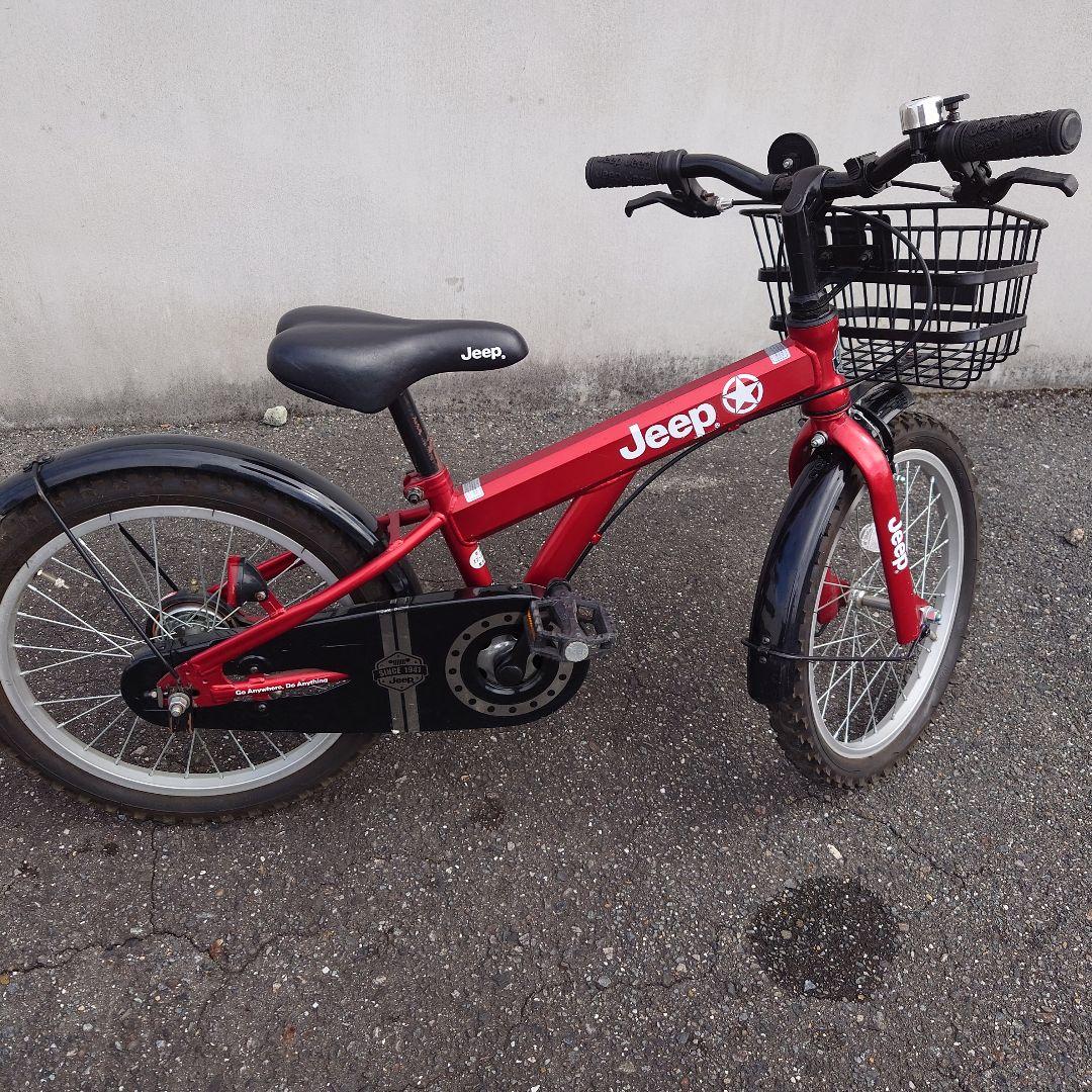 3UR様、専用　　Jeep キッズバイク 18インチ 赤