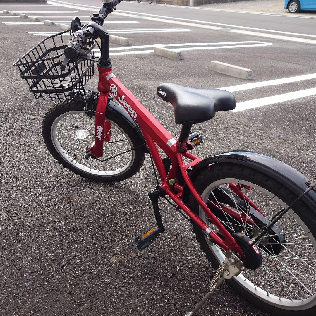 3UR様、専用　　Jeep キッズバイク 18インチ 赤