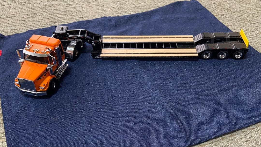 ダイキャストマスター　1/50 トラクター　トレーラー　セット　重量物運搬