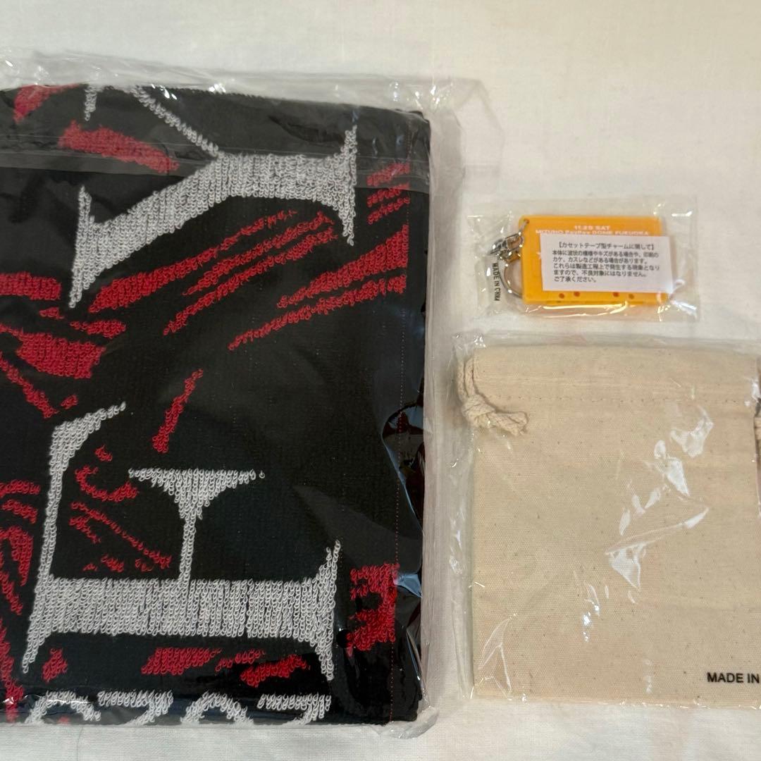 B’z LIVE GYM 2025 FYOP タオル ガチャ巾着　ライブグッズ